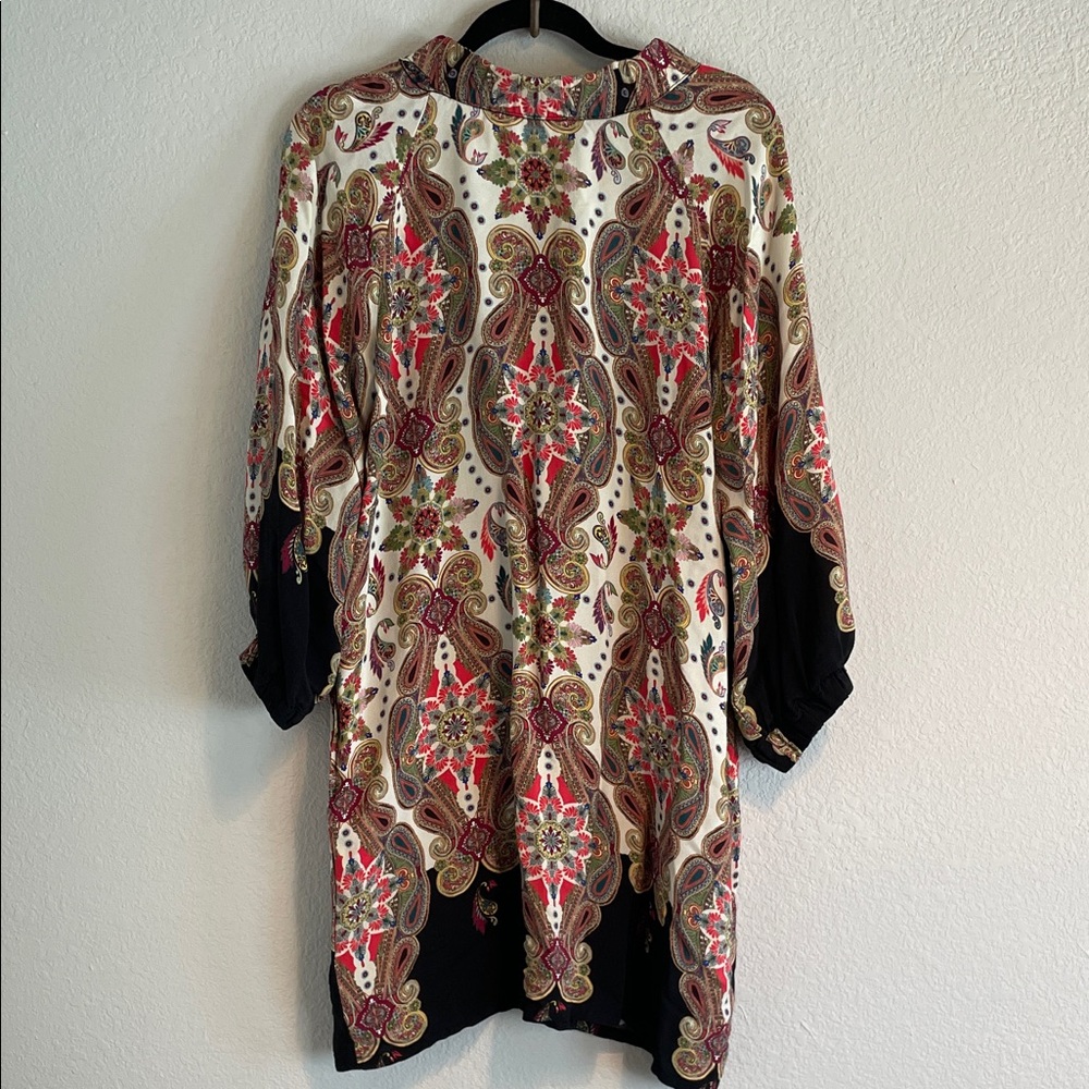 Uncle Frank Paisley Print Tunic Dress